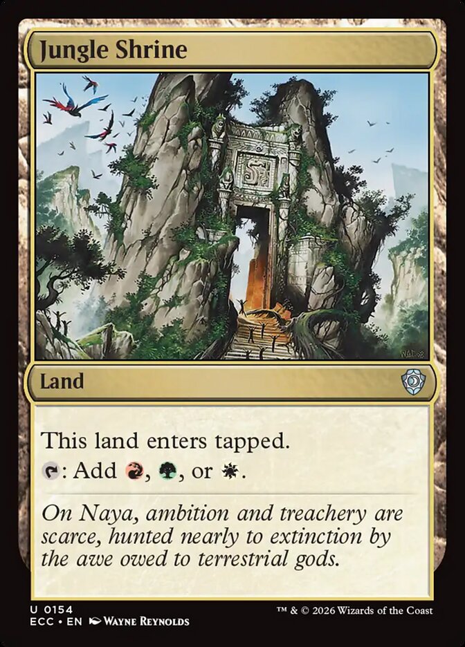 Jungle Shrine - Lorwyn Eclipsed Commander