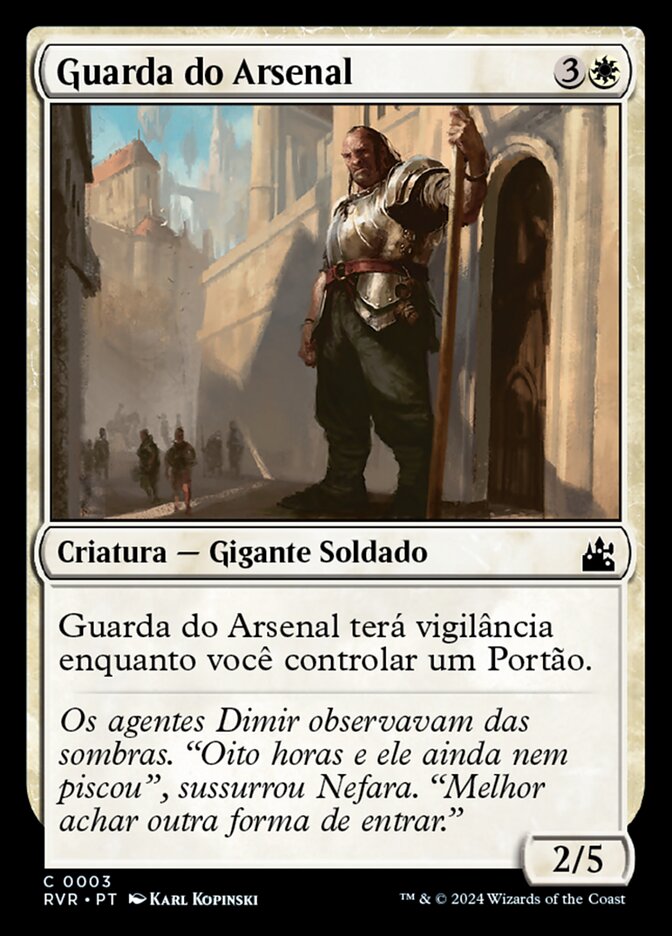 Guarda do Arsenal - Ravnica Remastered