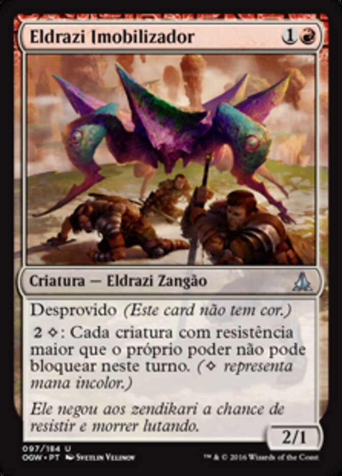 Eldrazi Imobilizador - Oath of the Gatewatch