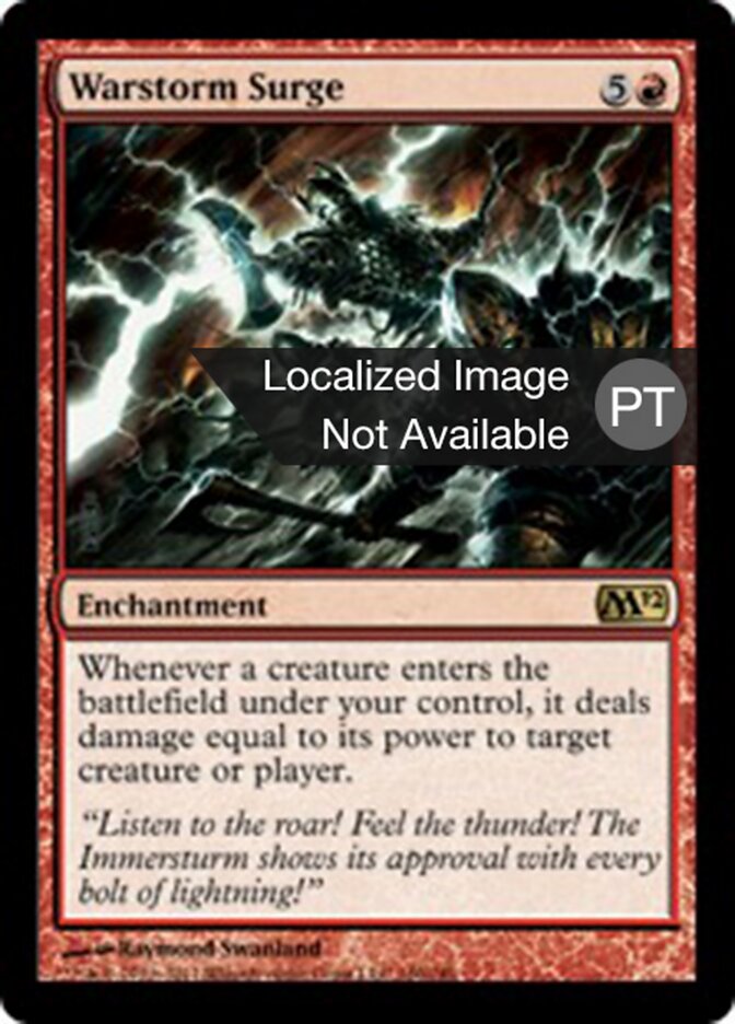 Surto da Tempestade Bélica - Magic 2012