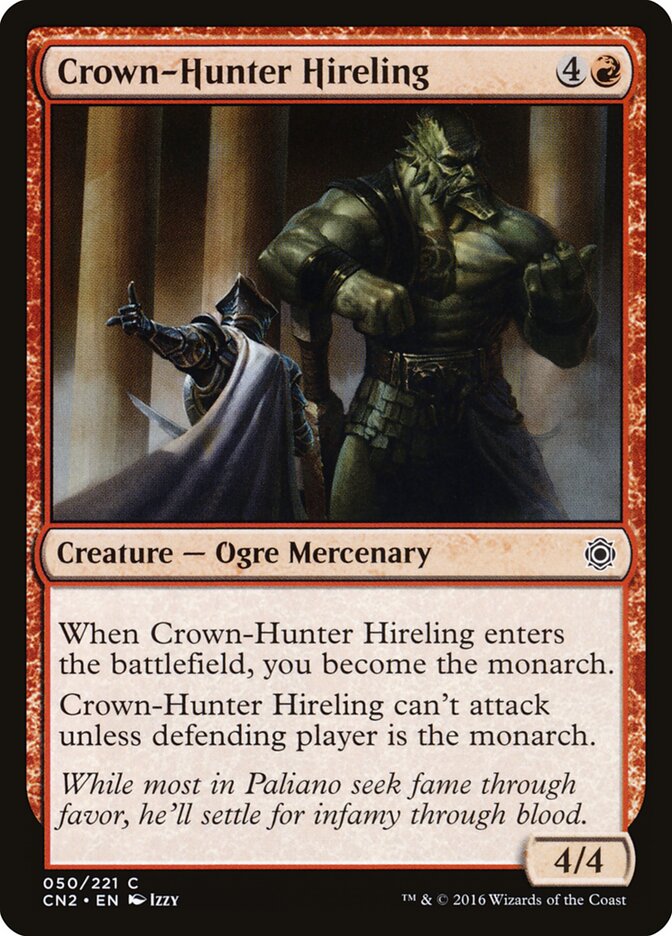 Crown-Hunter Hireling - Conspiracy: Take the Crown