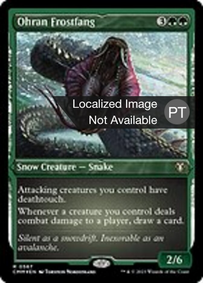 Presa-gélida de Ohran - Commander Masters