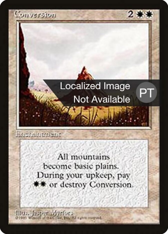 Conversão - Fourth Edition Foreign Black Border