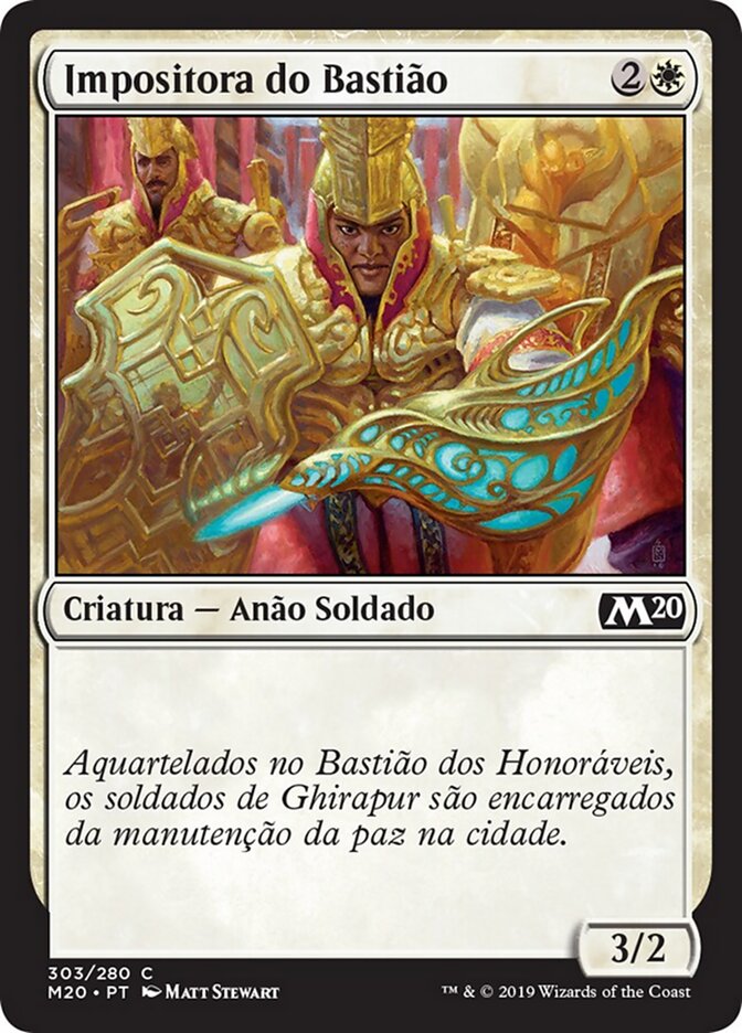 Impositora do Bastião - Core Set 2020