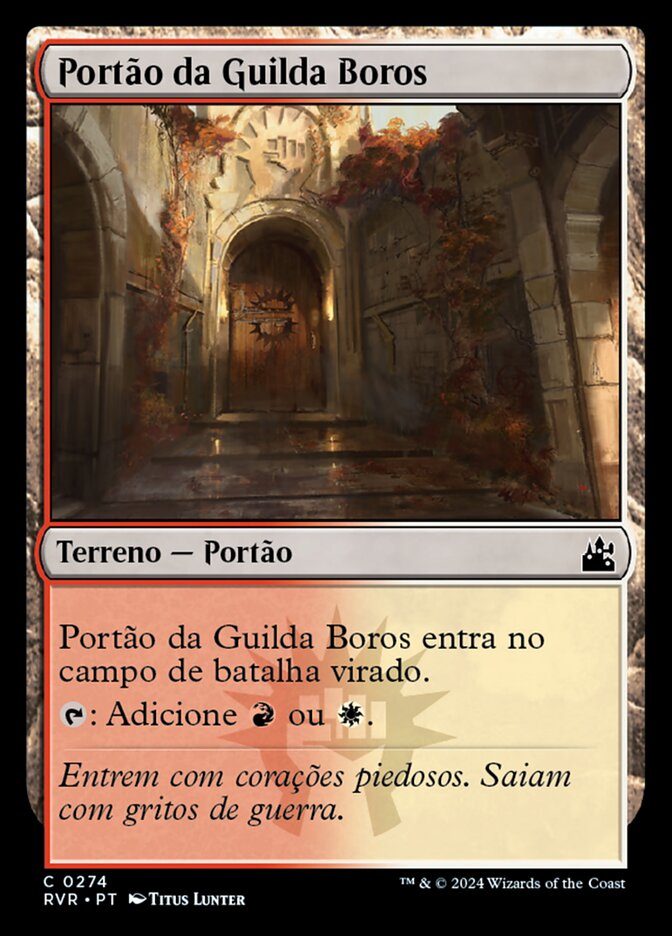 Portão da Guilda Boros - Ravnica Remastered