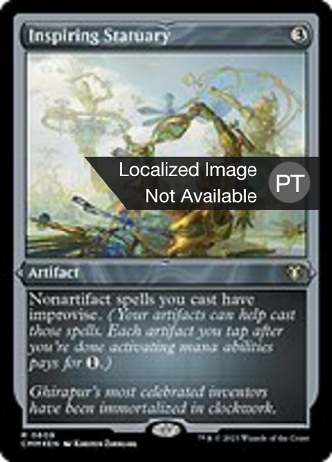 Estatuária Inspiradora - Commander Masters