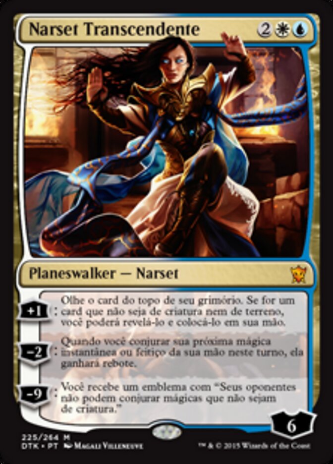 Narset Transcendente - Dragons of Tarkir