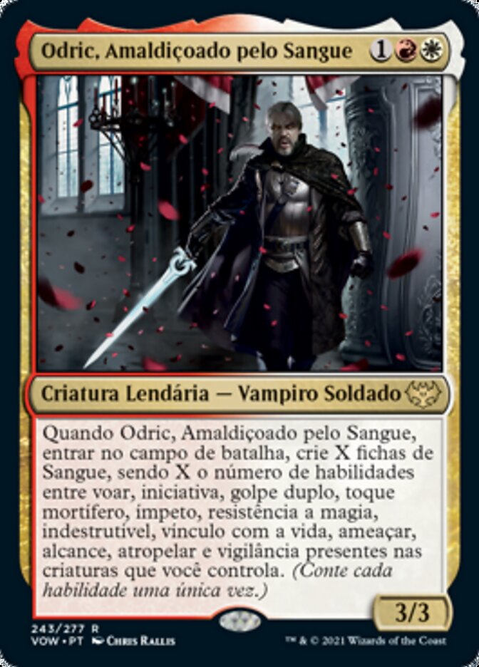 Odric, Amaldiçoado pelo Sangue - Innistrad: Crimson Vow