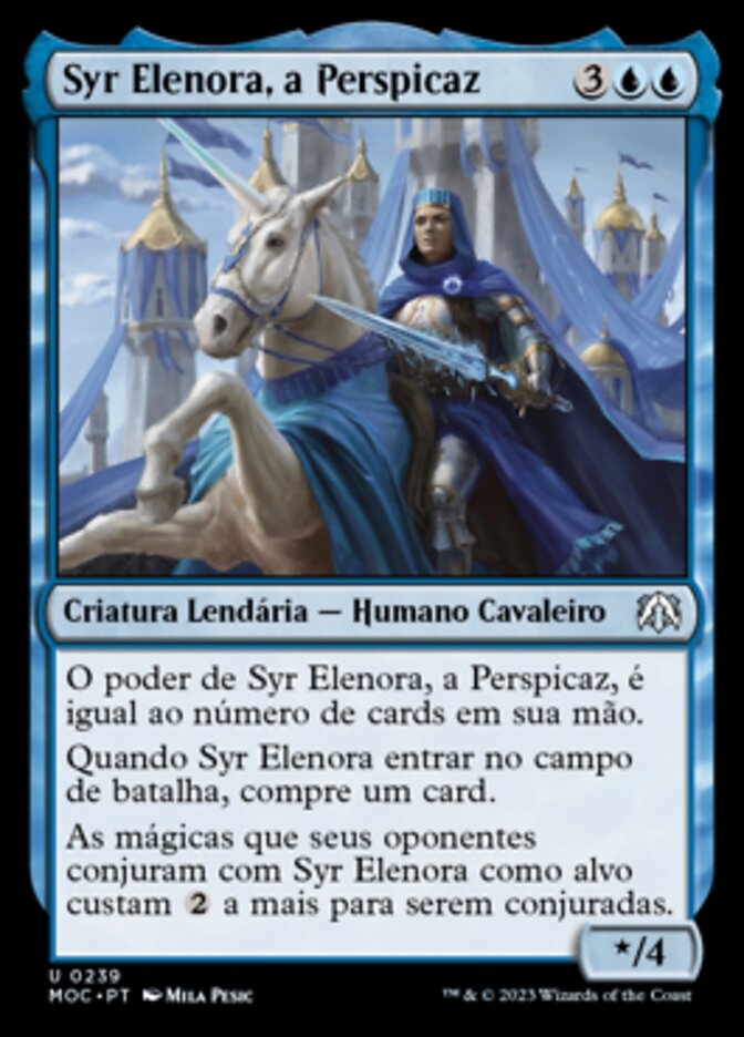 Syr Elenora, a Perspicaz - March of the Machine Commander