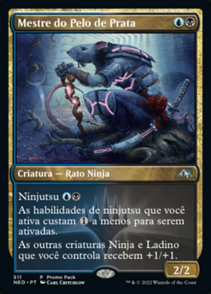 Mestre do Pelo de Prata - Kamigawa: Neon Dynasty