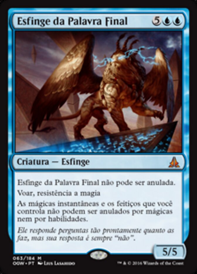 Esfinge da Palavra Final - Oath of the Gatewatch