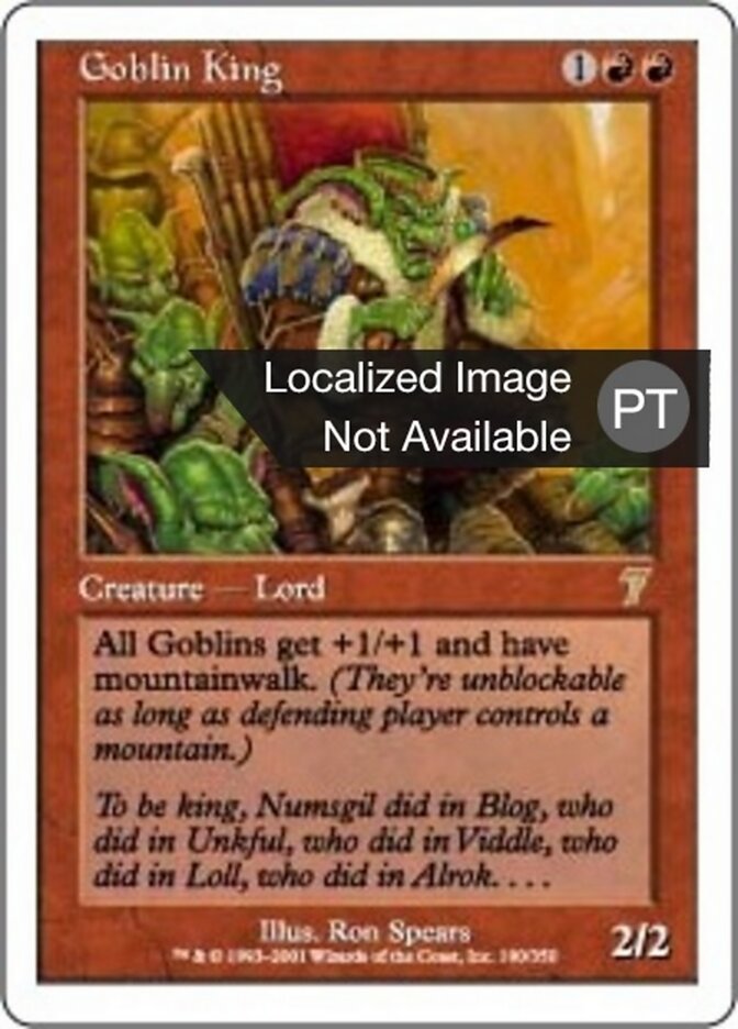 Rei dos Goblins - Seventh Edition