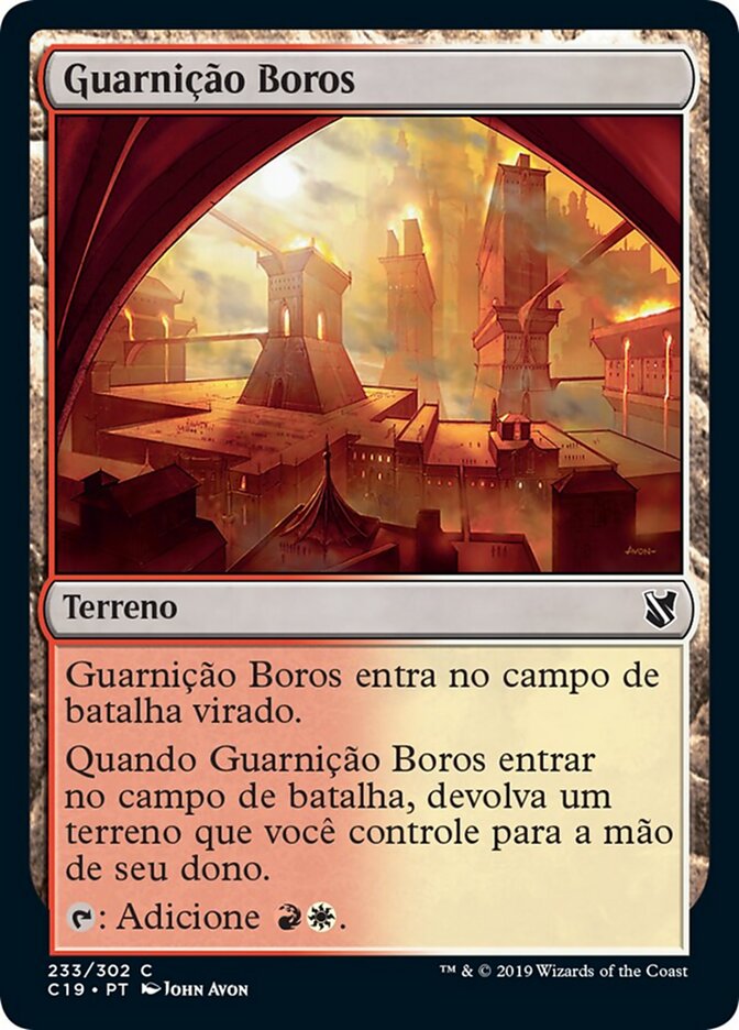 Guarnição Boros - Commander 2019