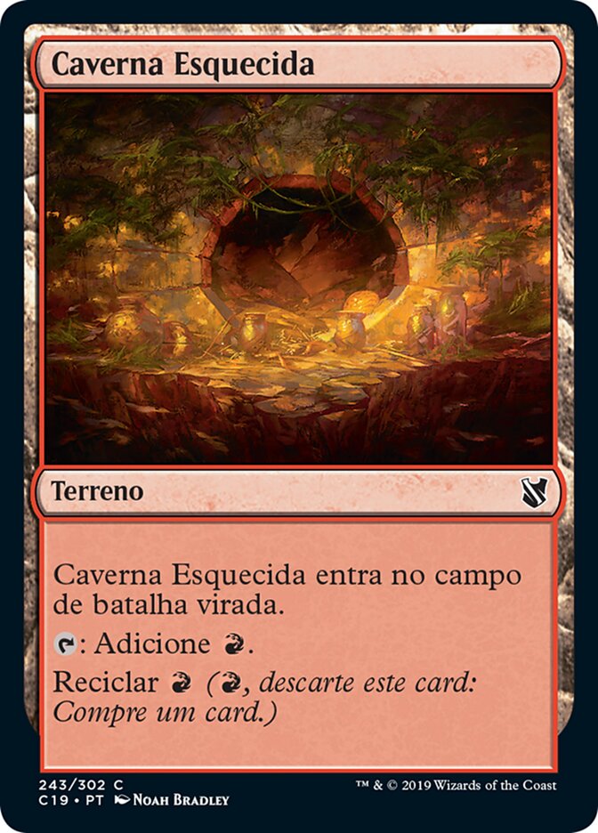 Caverna Esquecida - Commander 2019