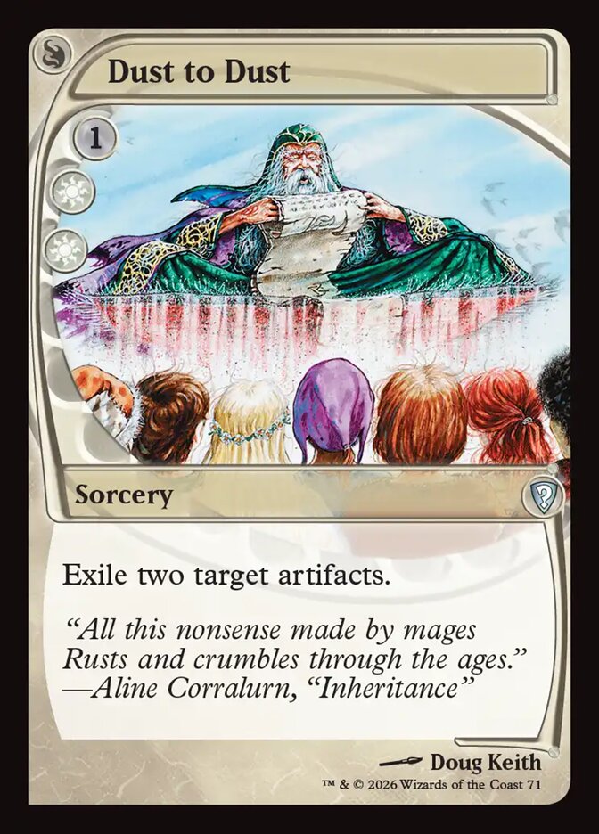 Dust to Dust - Mystery Booster Commander Edition