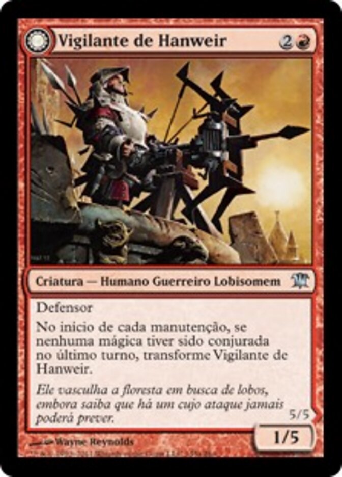 Hanweir Watchkeep // Bane of Hanweir - Innistrad