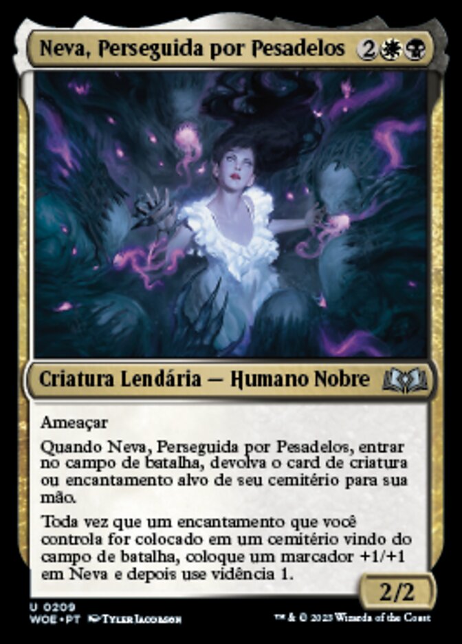 Neva, Perseguida por Pesadelos - Wilds of Eldraine