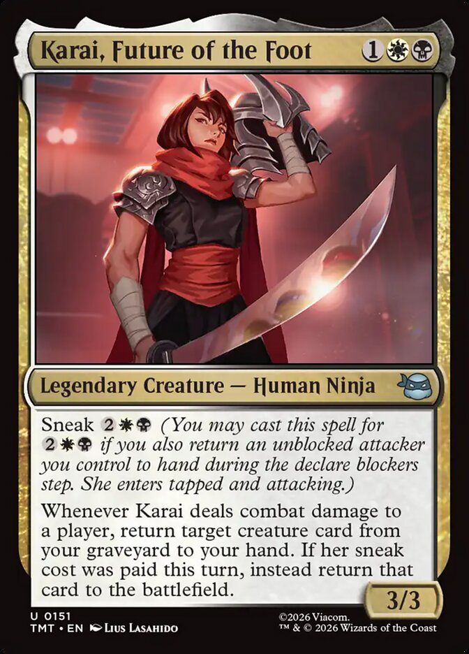 Karai, Future of the Foot - Teenage Mutant Ninja Turtles