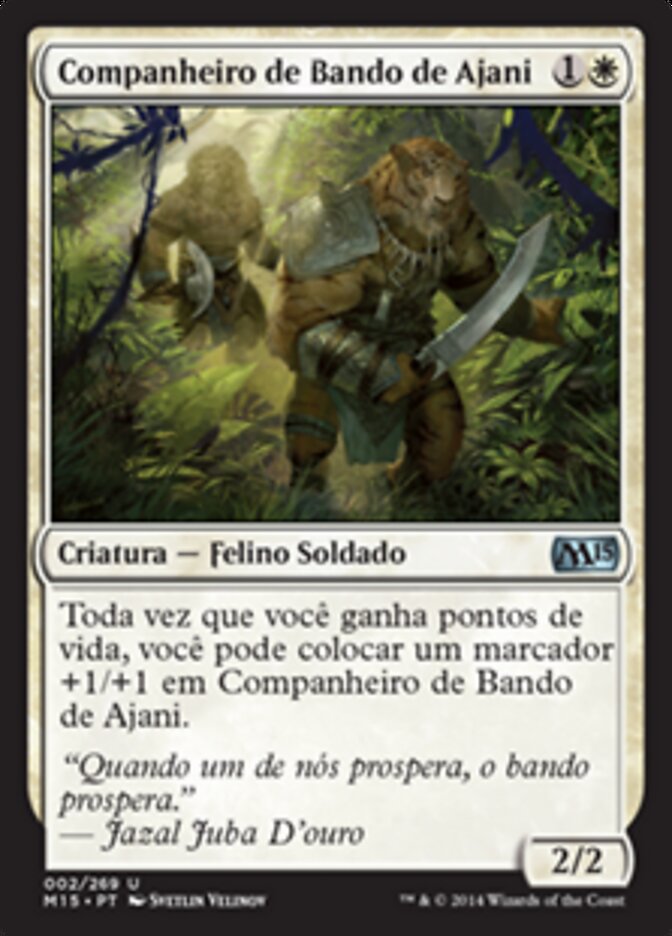 Companheiro de Bando de Ajani - Magic 2015