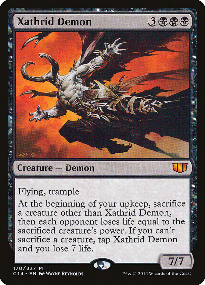 Xathrid Demon - Commander 2014