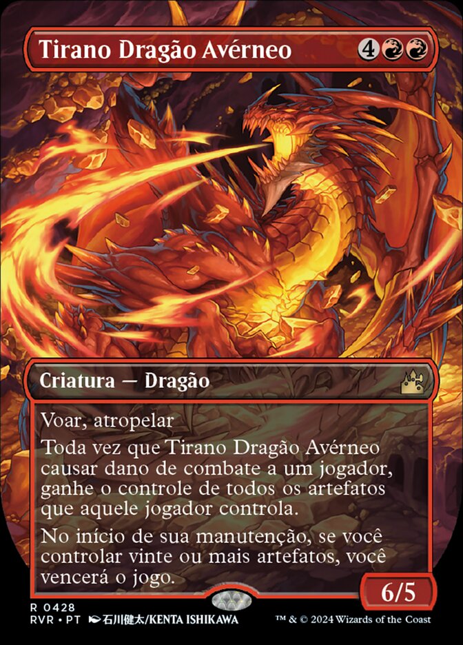 Tirano Dragão Avérneo - Ravnica Remastered