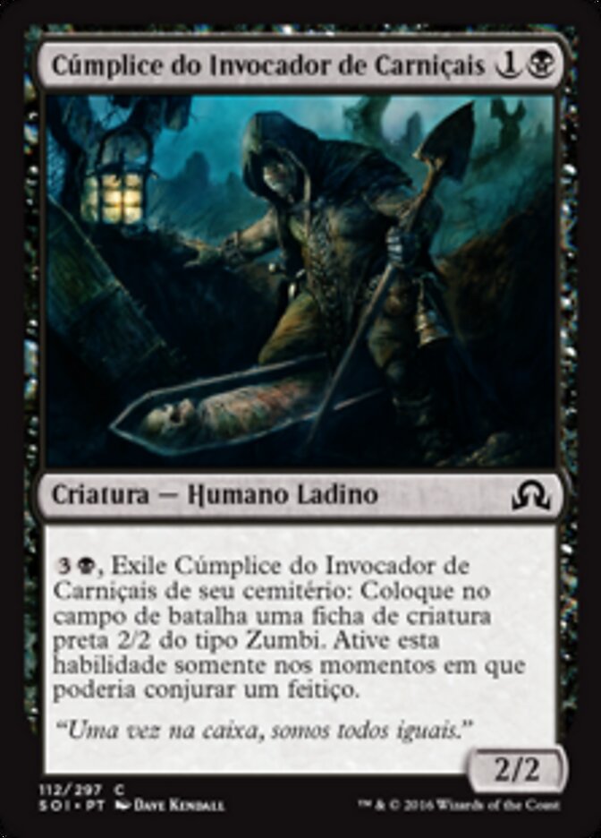 Cúmplice do Invocador de Carniçais - Shadows over Innistrad