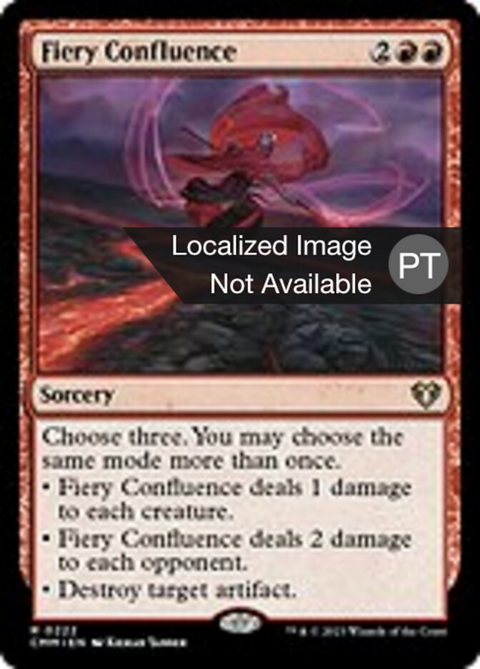 Confluência Flamejante - Commander Masters