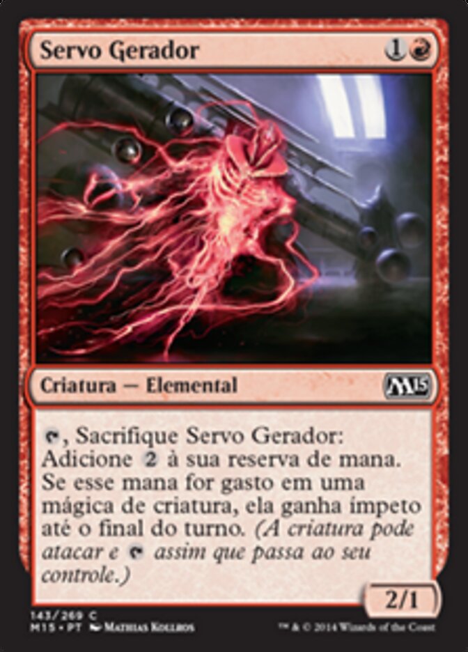 Servo Gerador - Magic 2015