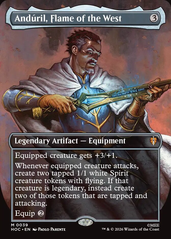 Andúril, Flame of the West - The Hobbit Eternal
