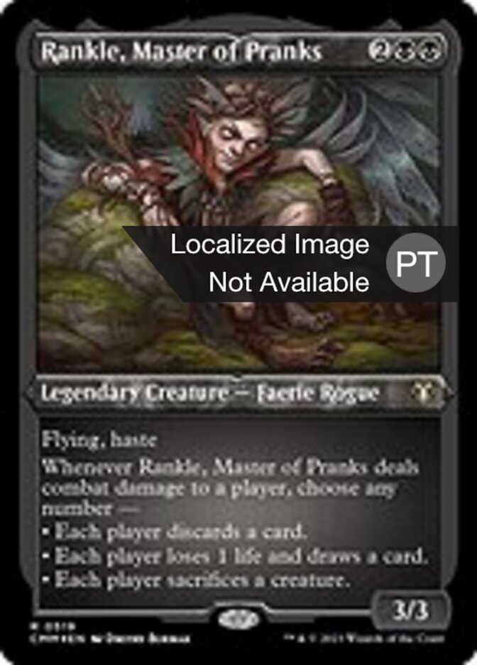 Rankle, Mestre das Peças - Commander Masters