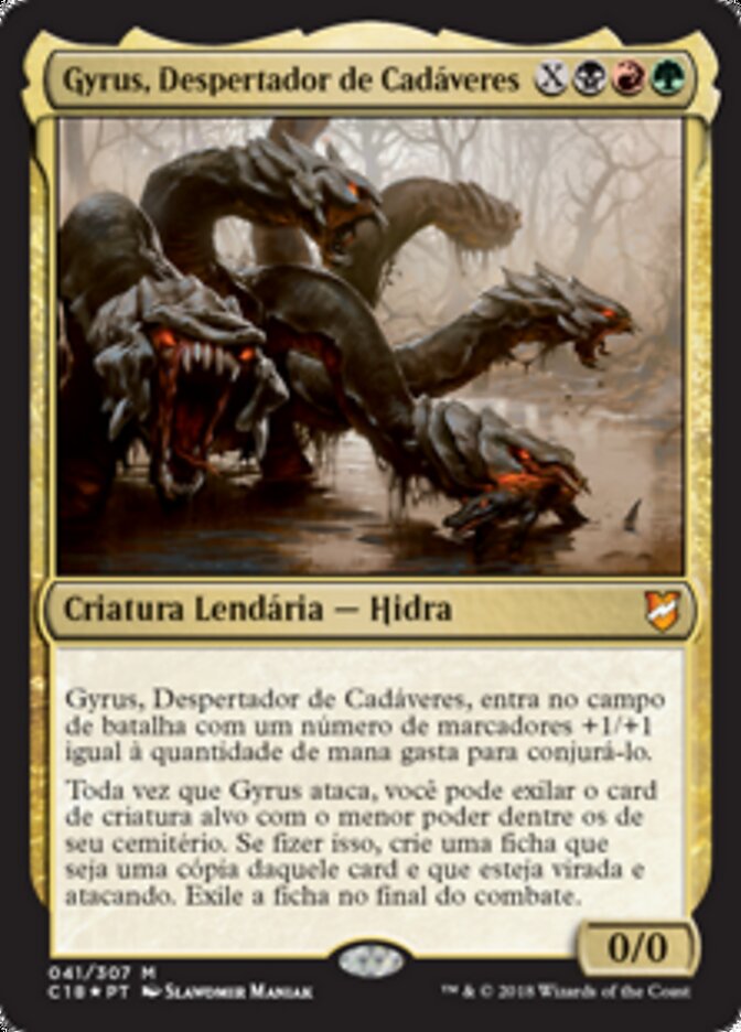 Gyrus, Despertador de Cadáveres - Commander 2018