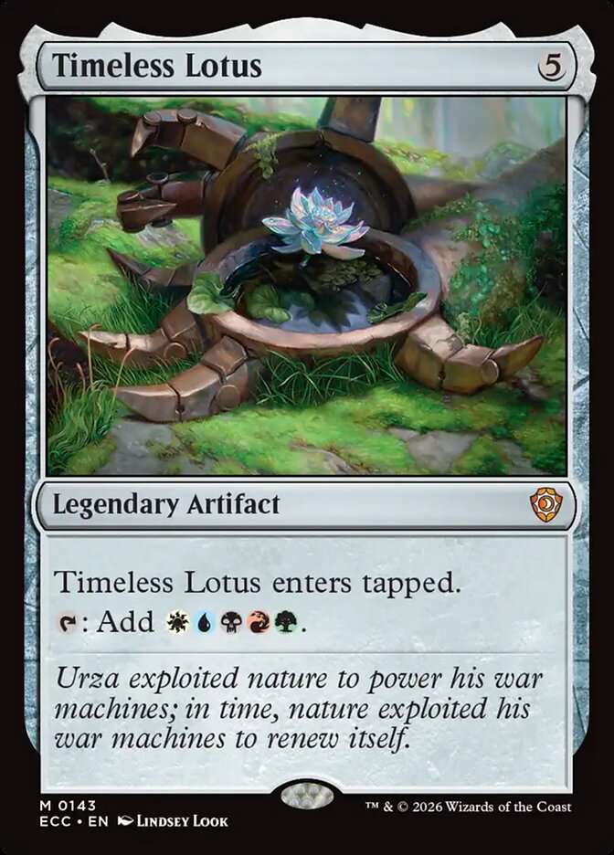 Timeless Lotus - Lorwyn Eclipsed Commander