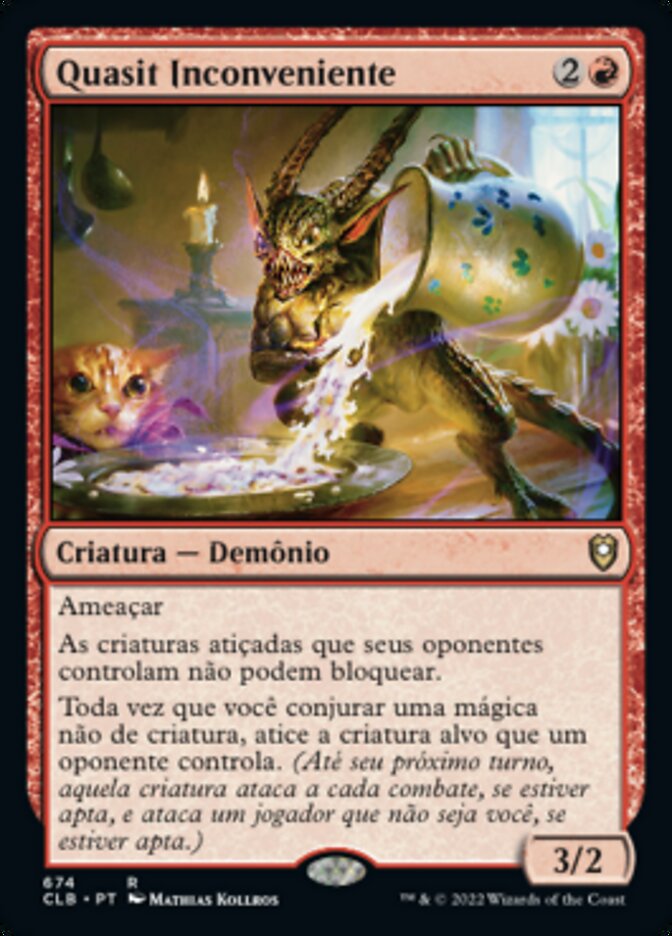 Quasit Inconveniente - Commander Legends: Battle for Baldur's Gate