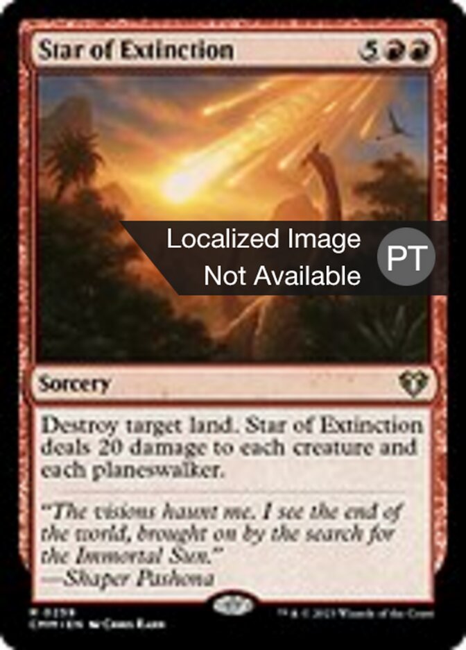Estrela da Extinção - Commander Masters