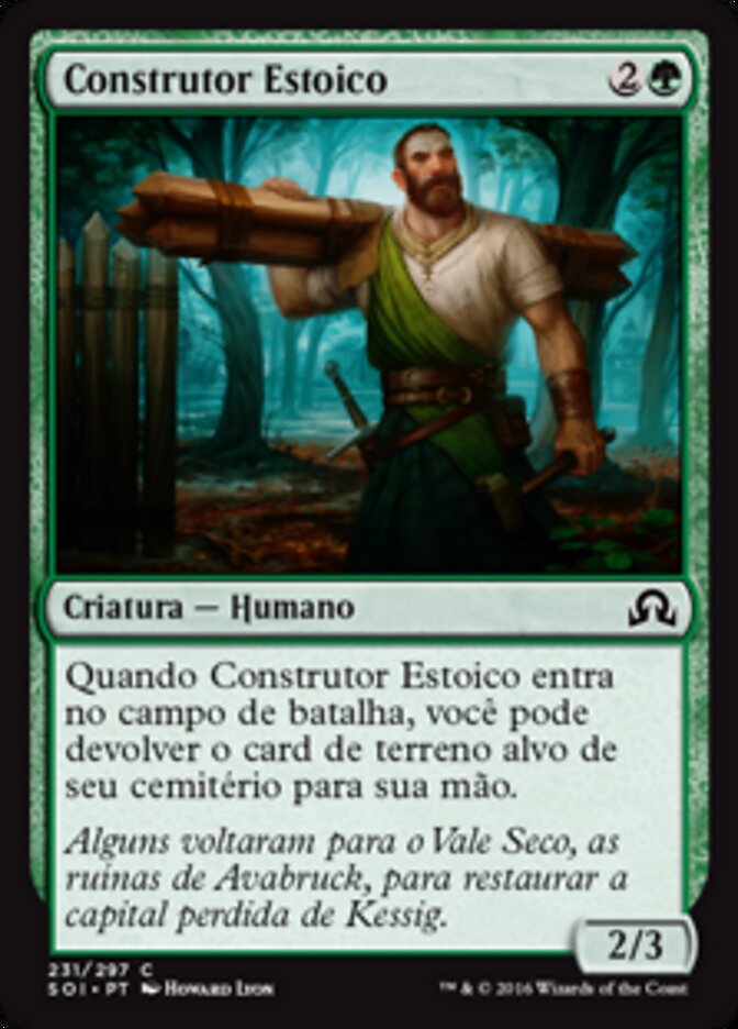 Construtor Estoico - Shadows over Innistrad