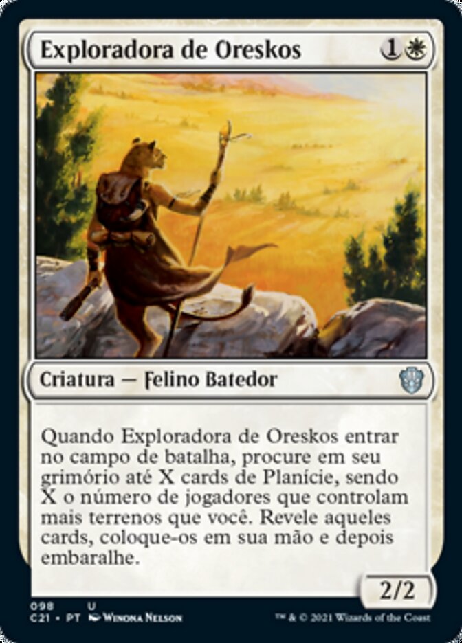 Exploradora de Oreskos - Commander 2021