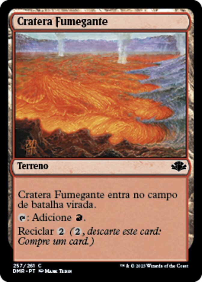 Cratera Fumegante - Dominaria Remastered