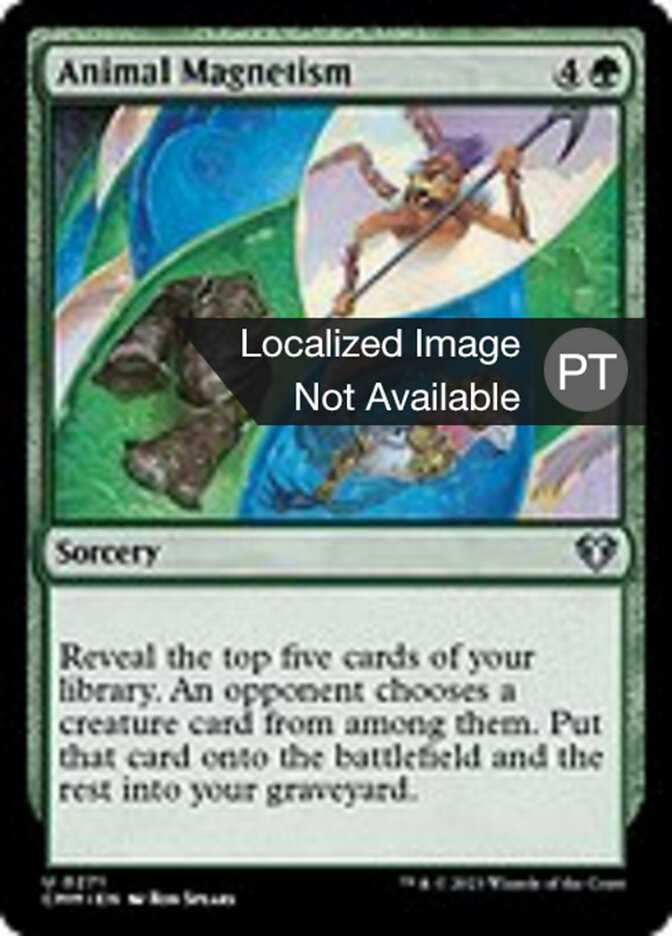 Magnetismo Animal - Commander Masters