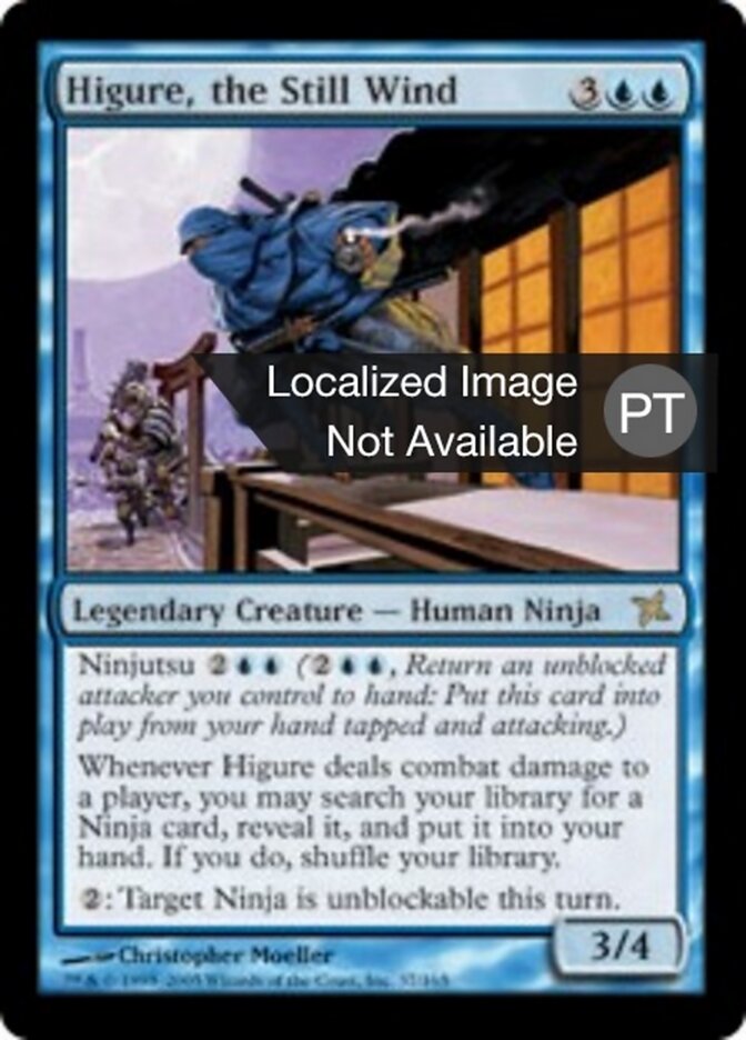Higure, o Vento Sereno - Betrayers of Kamigawa