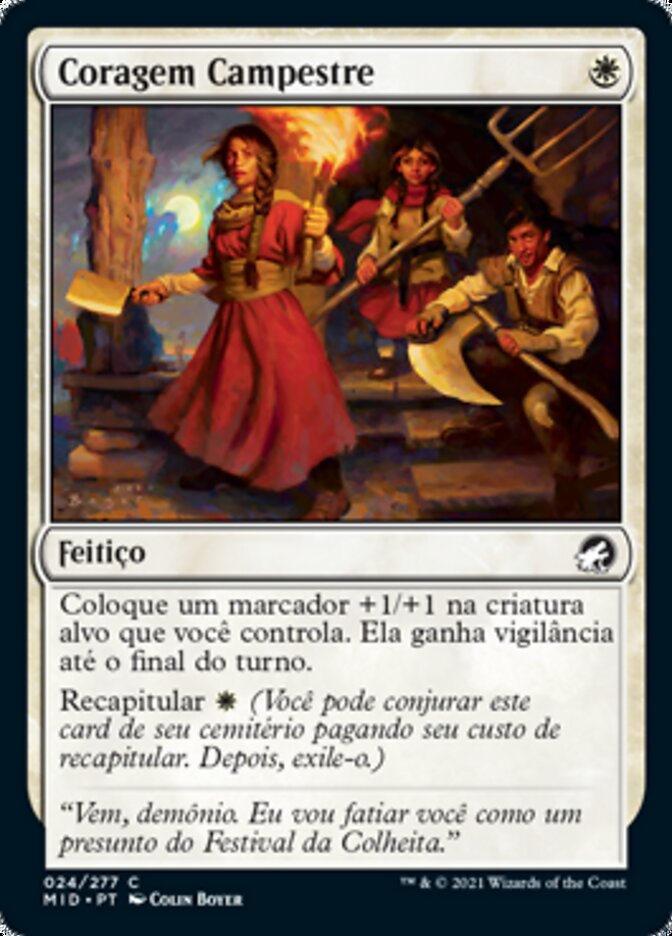 Coragem Campestre - Innistrad: Midnight Hunt