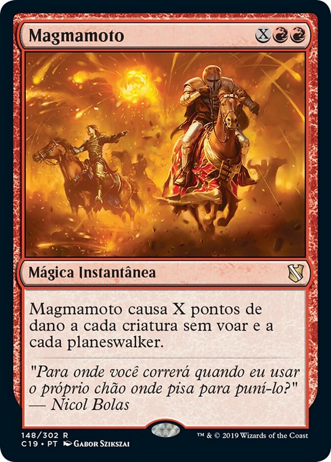 Magmamoto - Commander 2019