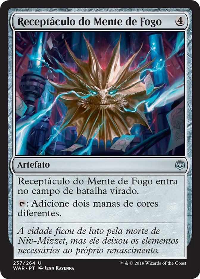 Receptáculo do Mente de Fogo - War of the Spark
