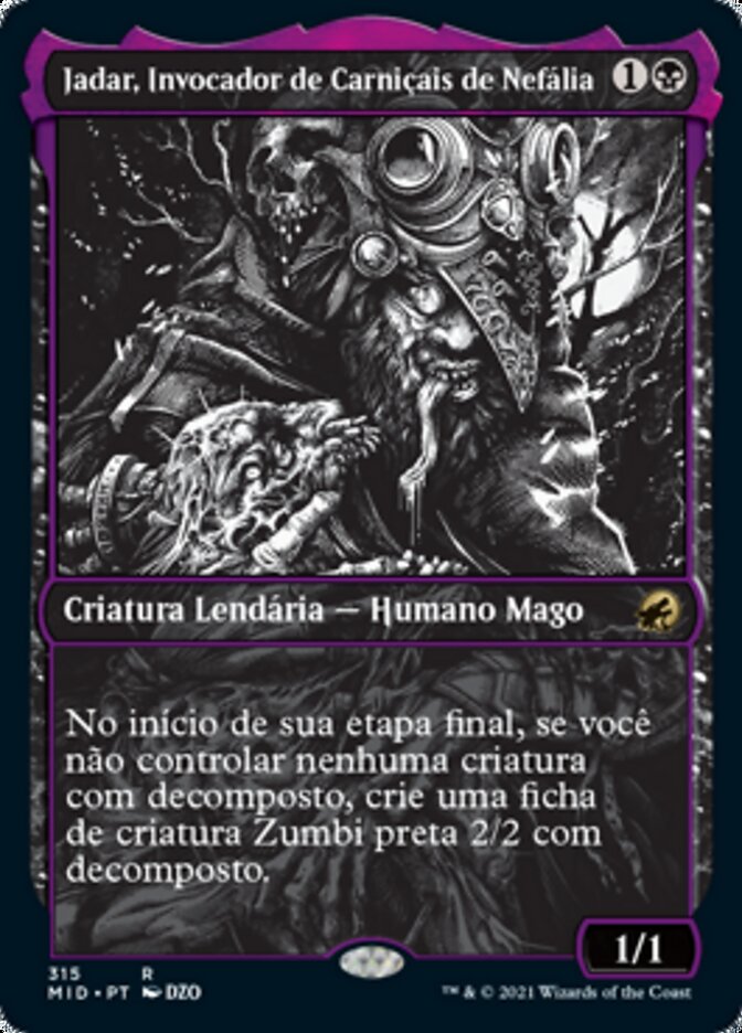 Jadar, Invocador de Carniçais de Nefália - Innistrad: Midnight Hunt