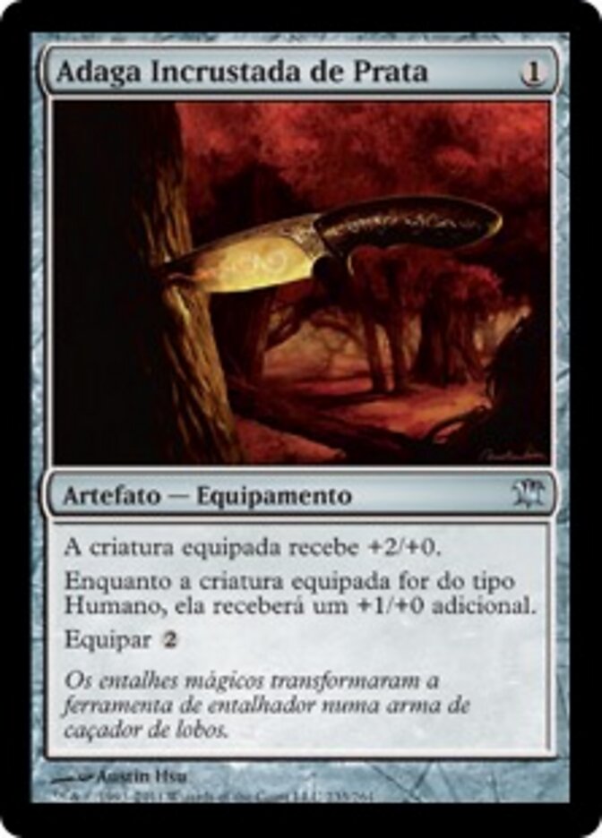 Adaga Incrustada de Prata - Innistrad