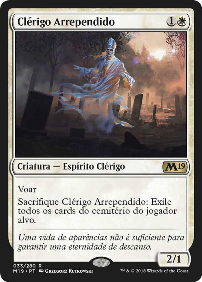Clérigo Arrependido - Core Set 2019