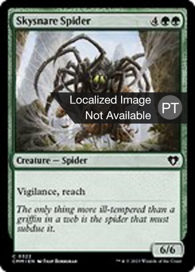 Aranha da Armadilha Celeste - Commander Masters