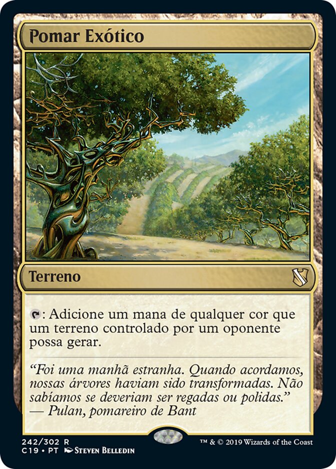 Pomar Exótico - Commander 2019