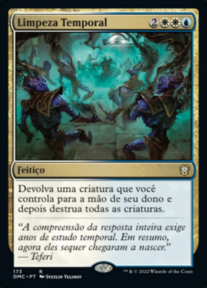 Limpeza Temporal - Dominaria United Commander