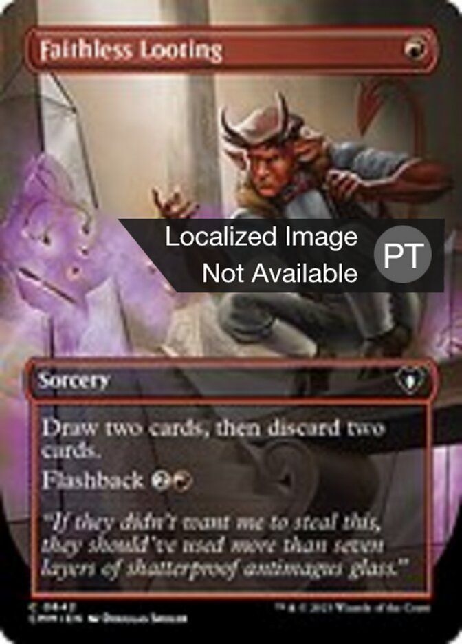 Pilhagem Infiel - Commander Masters