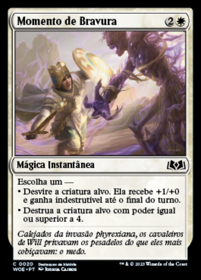 Momento de Bravura - Wilds of Eldraine